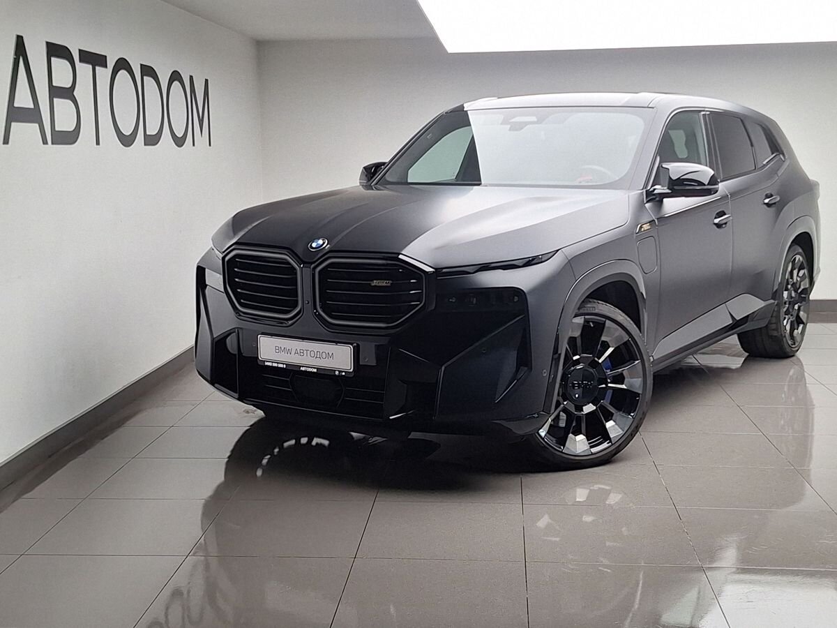 BMW XM I поколение 4.4hyb AT 4WD (653 л.с.) XM Чёрный 2023 с пробегом 17 992 км