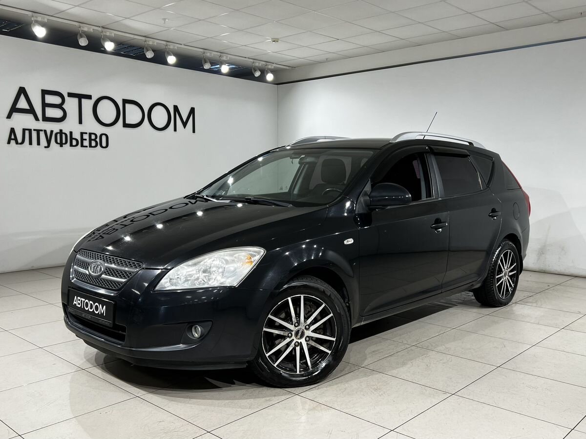 Kia Ceed I поколение 1.6 AT (122 л.с.) Luxe Чёрный 2009 с пробегом 212 364 км