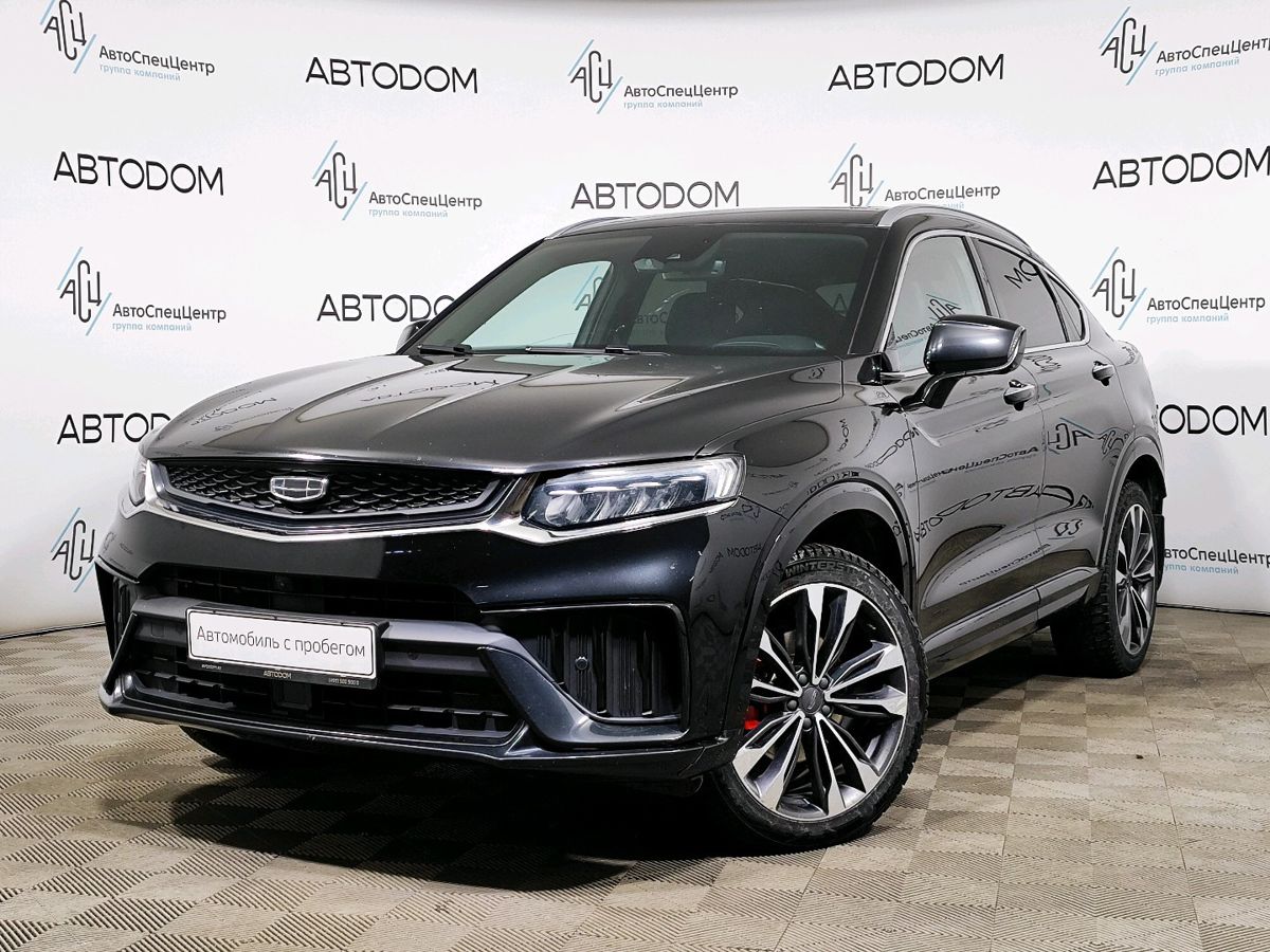 Автомобиль Geely Tugella I [рестайлинг] 2.0 AT 4WD (200 л.с.) Flagship Чёрный 2023 с пробегом 102 473 км