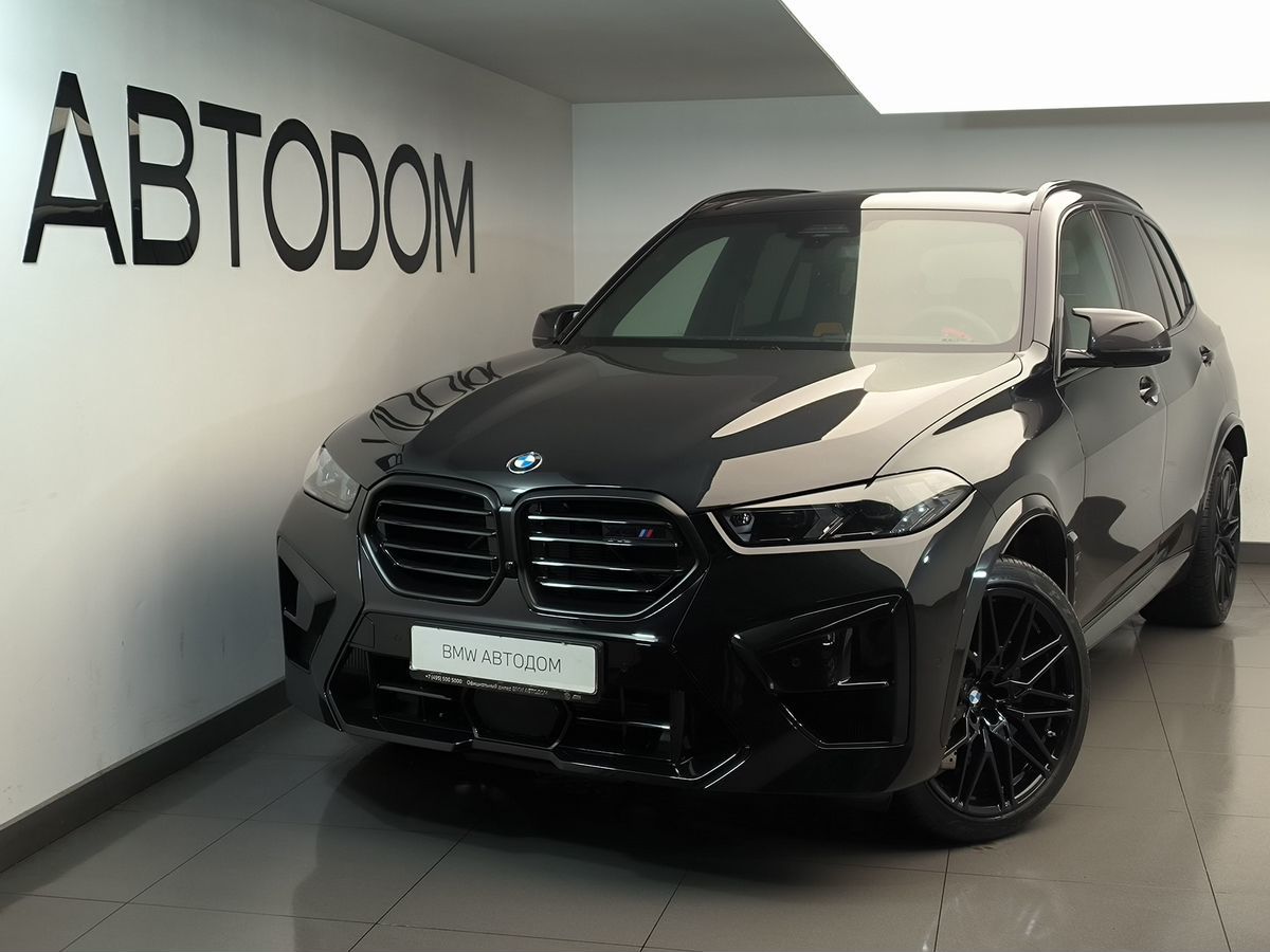 BMW X5 M III (F95) [рестайлинг] 4.4 AT 4WD (625 л.с.) X5 M Competition Чёрный 2026 