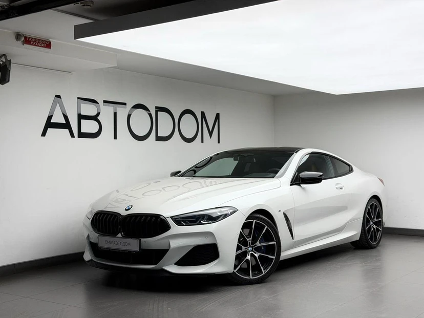 BMW 8 серии II поколение (G14/G15/G16) 840 3.0 AT 4WD (340 л.с.) M Sport Pro Белый 2020 с пробегом 93 633 км