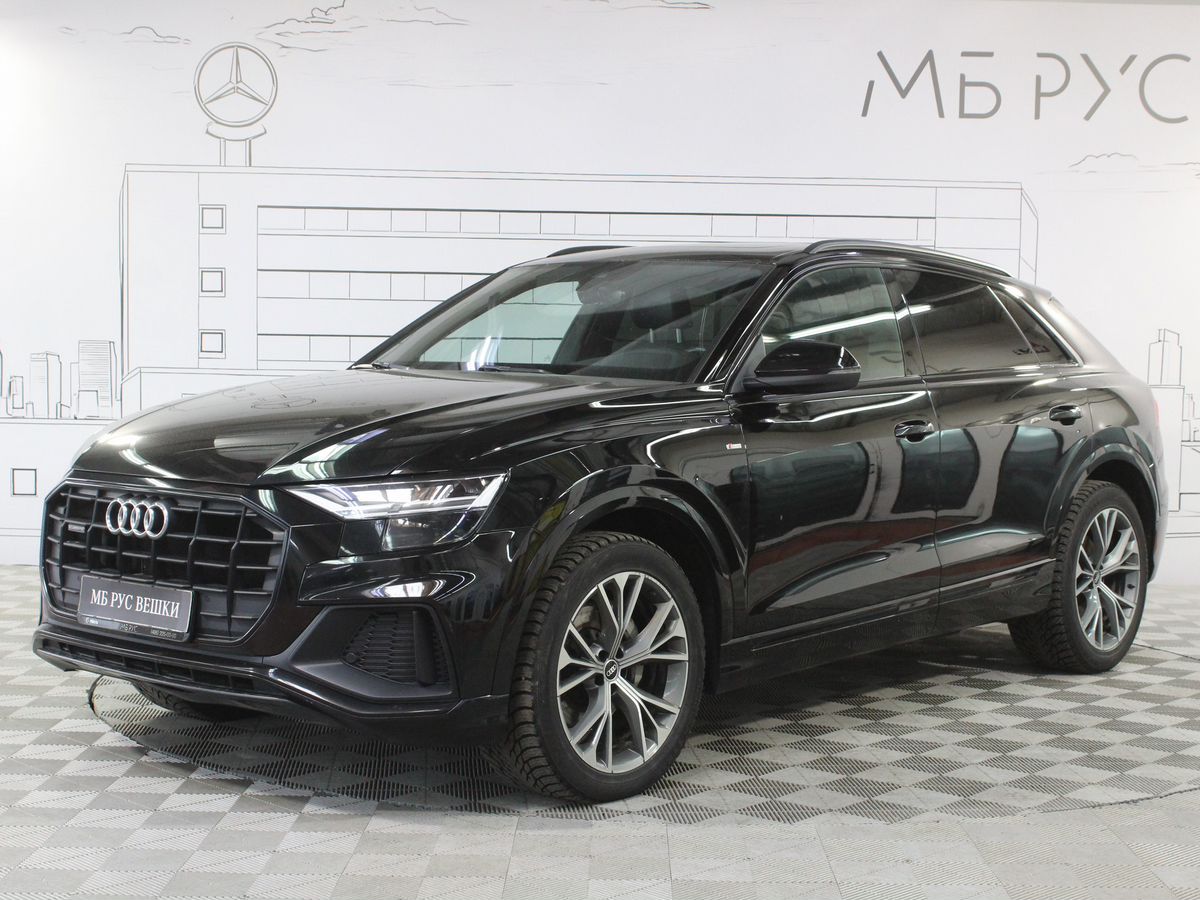 Audi Q8 I поколение (4M) 3.0d AT 4WD (249 л.с.) Base Чёрный 2021 с пробегом 80 197 км
