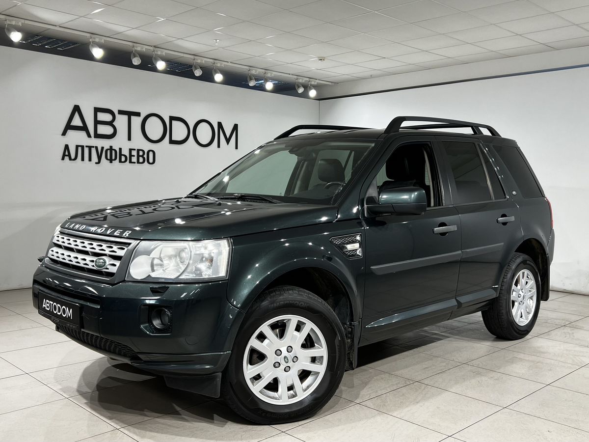 Land Rover Freelander II [рестайлинг] 2.2d AT 4WD (190 л.с.) HSE Зелёный 2011 с пробегом 355 258 км
