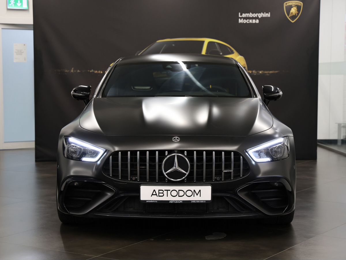 Автомобиль Mercedes-Benz AMG GT I (C190) [рестайлинг] 53 3.0 AMT 4Matic (435 л.с.) Особая Серия Серый 2021 с пробегом 32 113 км