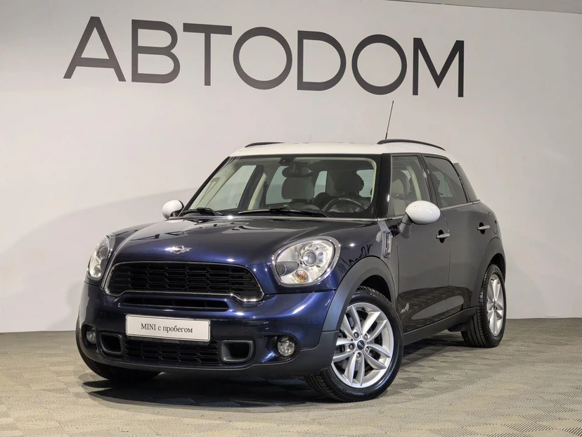 MINI Countryman I поколение (R60) Cooper S 1.6 AT 4WD (184 л.с.) Cooper S Синий 2011 с пробегом 75 000 км