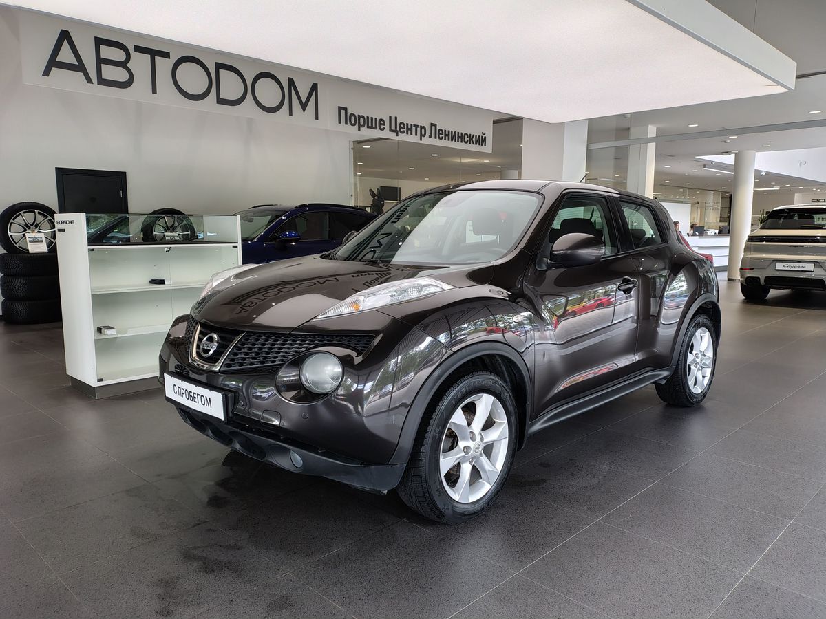 Nissan Juke I поколение (F15) 1.6 CVT (117 л.с.) SE+ Чёрный 2012 с пробегом 77 740 км