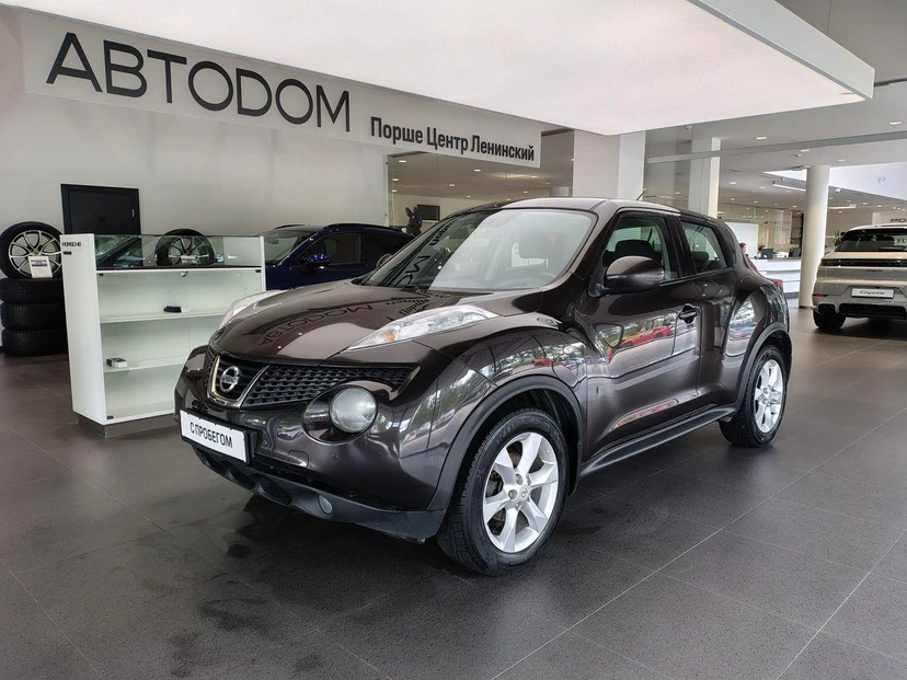 Nissan Juke I поколение (F15) 1.6 CVT (117 л.с.) SE+ Чёрный 2012 с пробегом 77 740 км