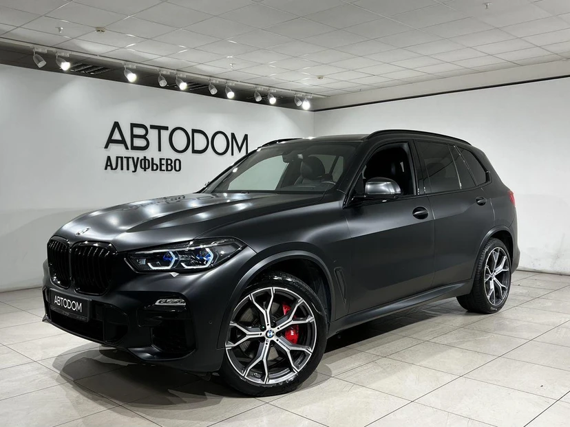 BMW X5 IV поколение (G05) 3.0 AT 4WD (340 л.с.) M Sport Edition 21 Чёрный 2021 с пробегом 54 472 км