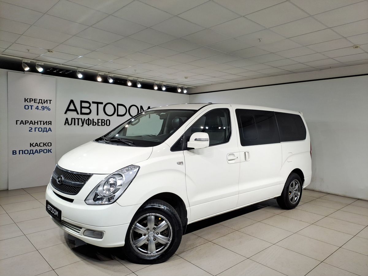 Hyundai Grand Starex I [рестайлинг] 2.5d AT 4WD (145 л.с.) Base Белый 2016 с пробегом 248 000 км