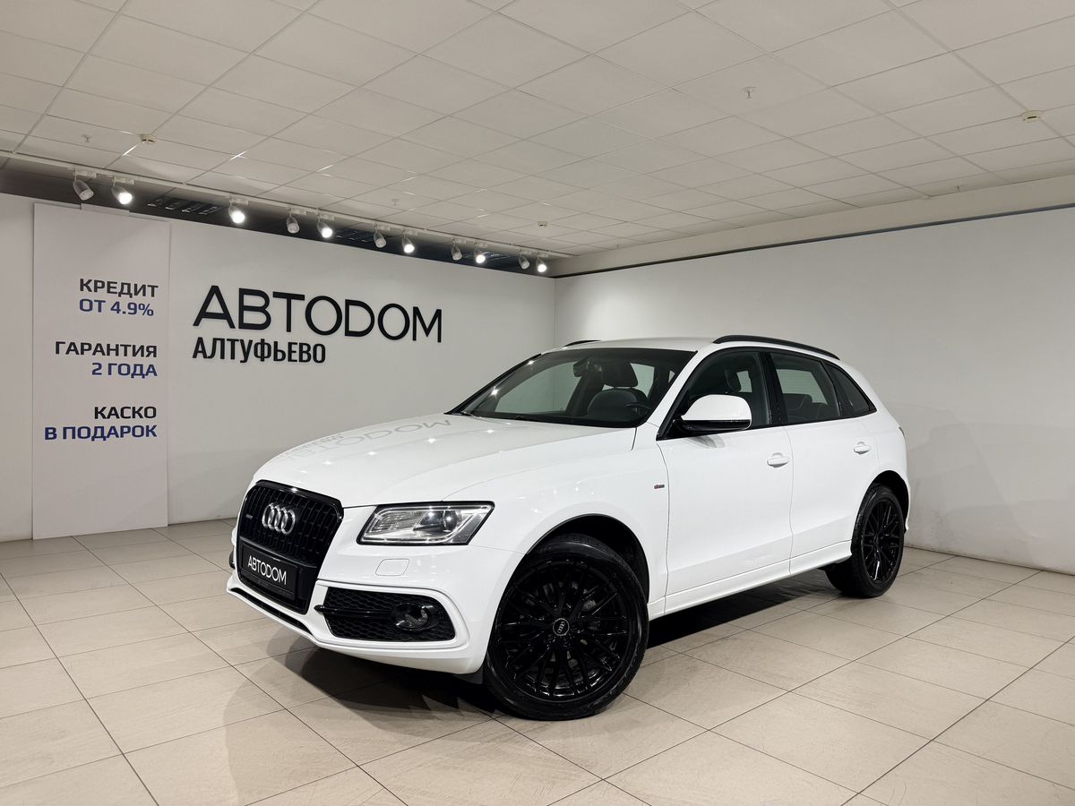 Audi Q5 I (8R) [рестайлинг] 2.0 AT 4WD (230 л.с.) Sport Белый 2016 с пробегом 182 238 км