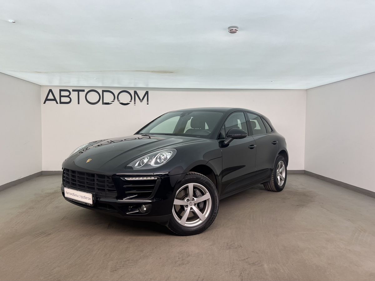 Porsche Macan I поколение 2.0 AMT 4WD (252 л.с.) Base Чёрный 2018 с пробегом 113 260 км