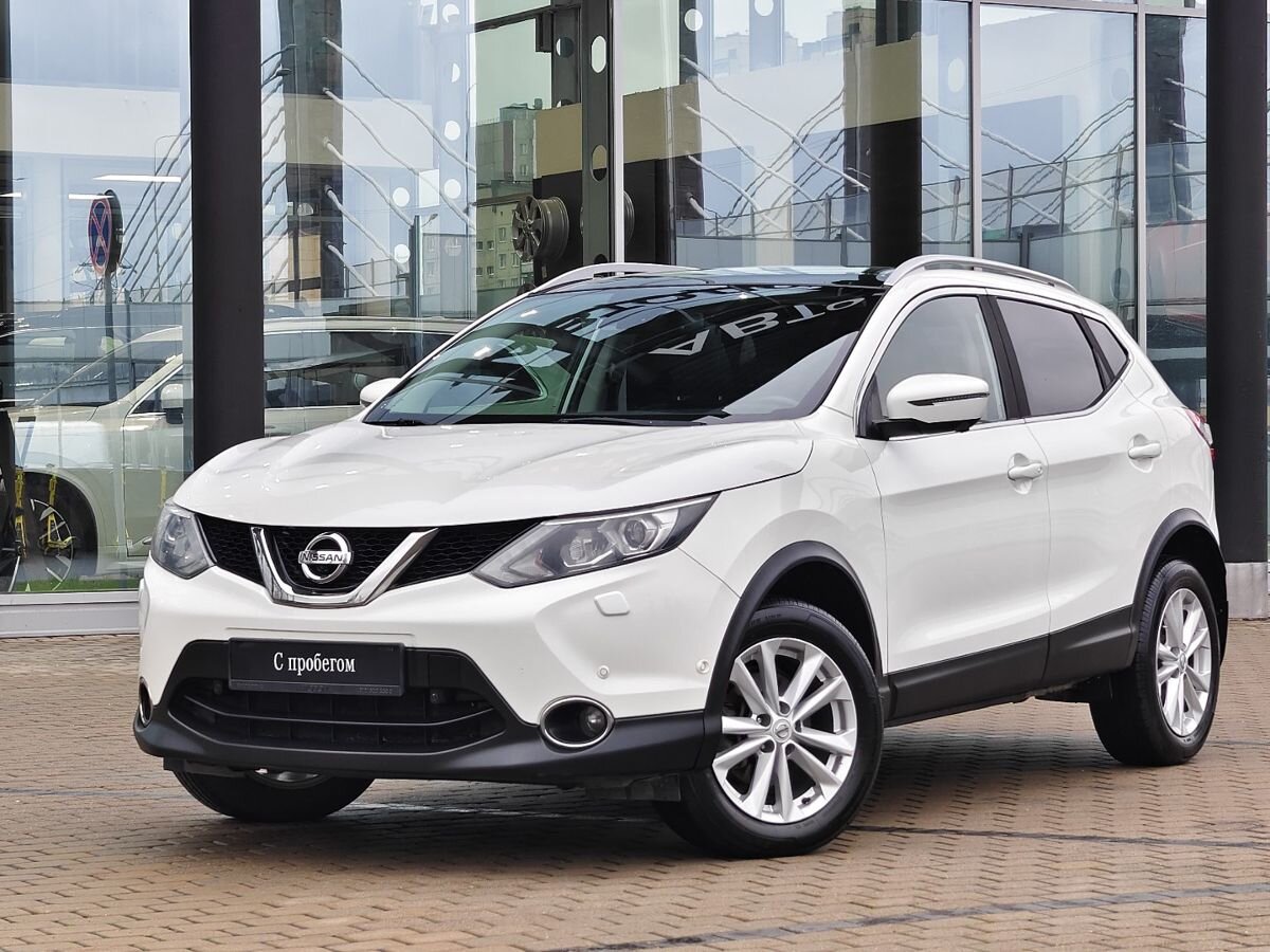 Nissan Qashqai II поколение 2.0 CVT 4WD (144 л.с.) LE Top Белый 2018 с пробегом 131 833 км