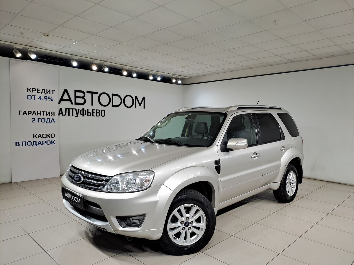 Ford Escape I [2-й рестайлинг] 2.3 AT 4WD (145 л.с.) Base Серебристый 2008 с пробегом 129 852 км