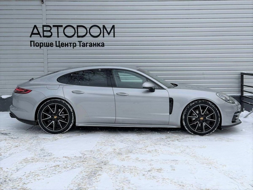 Автомобиль Porsche Panamera II поколение 4 3.0 AMT 4WD (330 л.с.) 4 Серебристый 2019 с пробегом 94 845 км