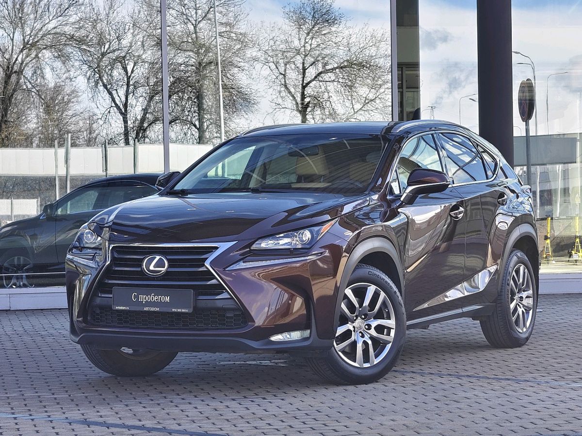 Lexus NX I поколение 2.0 CVT 4WD (150 л.с.) Luxury Коричневый 2016 с пробегом 99 482 км