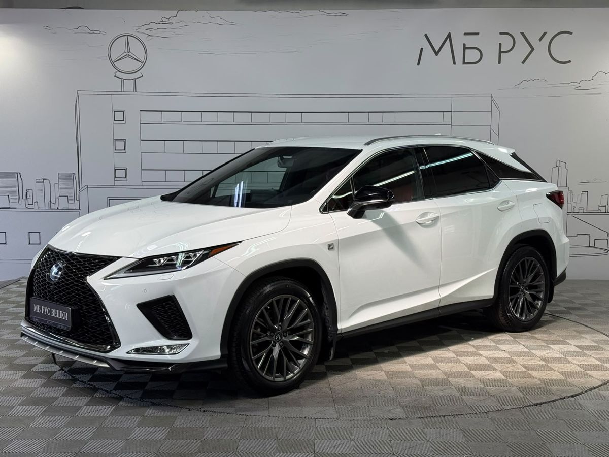 Lexus RX IV [рестайлинг] 2.0 AT 4WD (238 л.с.) F Sport Белый 2022 с пробегом 32 000 км