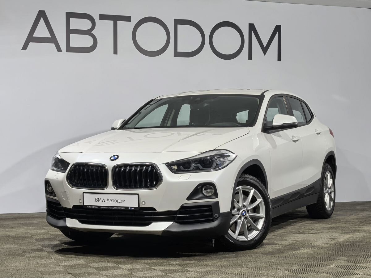 Автомобиль BMW X2 I поколение (F39) 2.0d AT 4WD (190 л.с.) Advantage Белый 2018 с пробегом 97 370 км