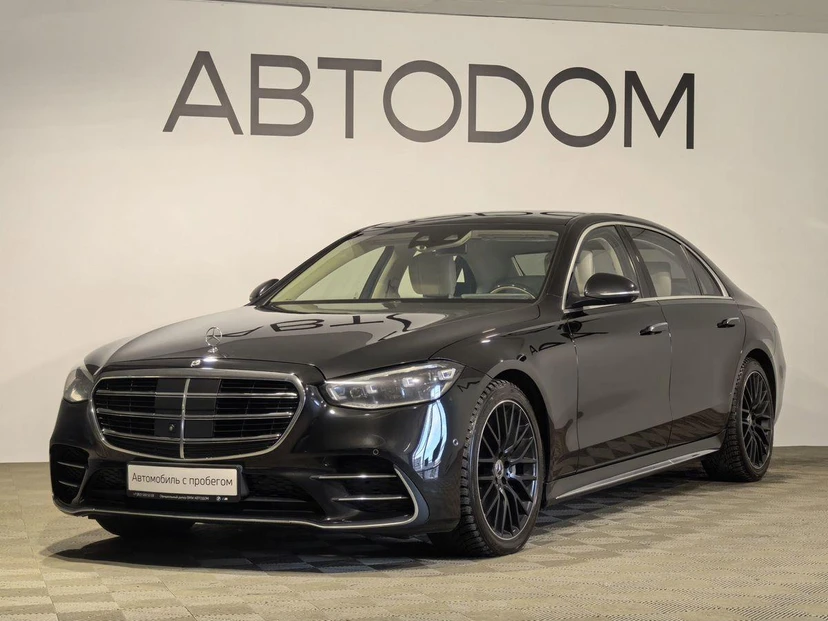 Mercedes-Benz S-Класс VII поколение (W223) 350 2.9d AT 4Matic (249 л.с.) Premium Чёрный 2020 с пробегом 229 189 км