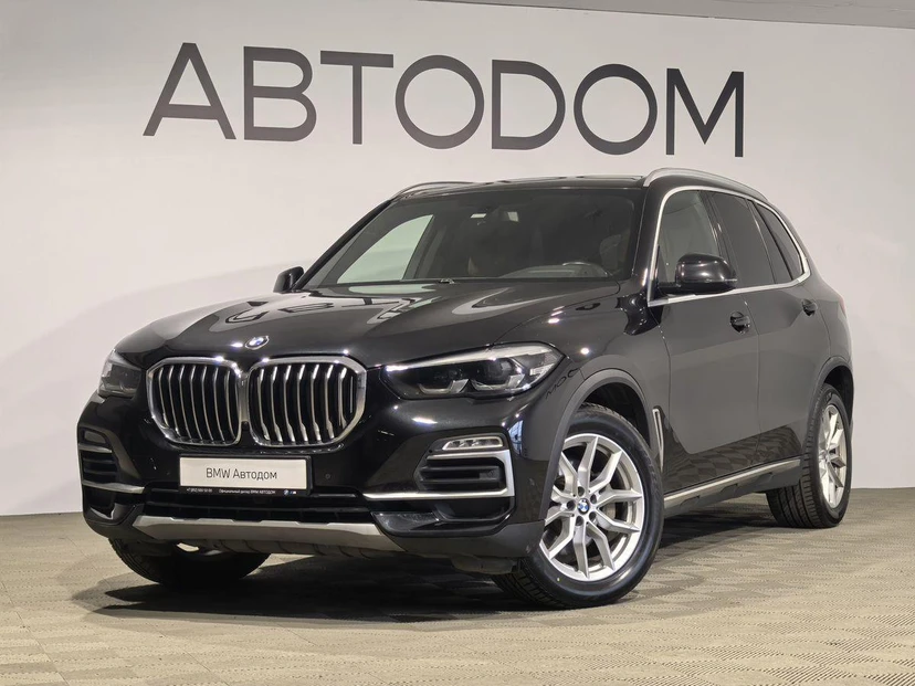 BMW X5 IV поколение (G05) 3.0d AT 4WD (249 л.с.) Exclusive Чёрный 2019 с пробегом 173 257 км