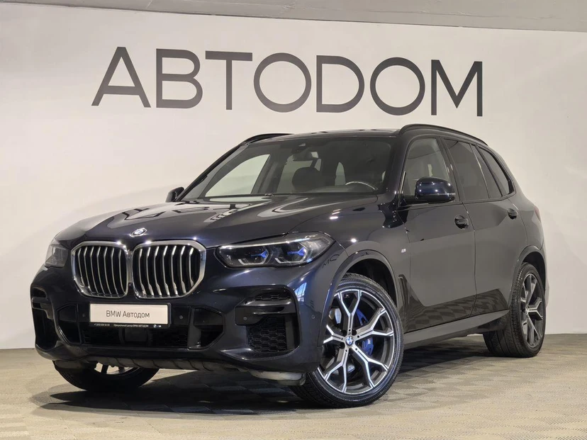 BMW X5 IV поколение (G05) 3.0d AT 4WD (249 л.с.) M Sport Pro Синий 2021 с пробегом 86 000 км