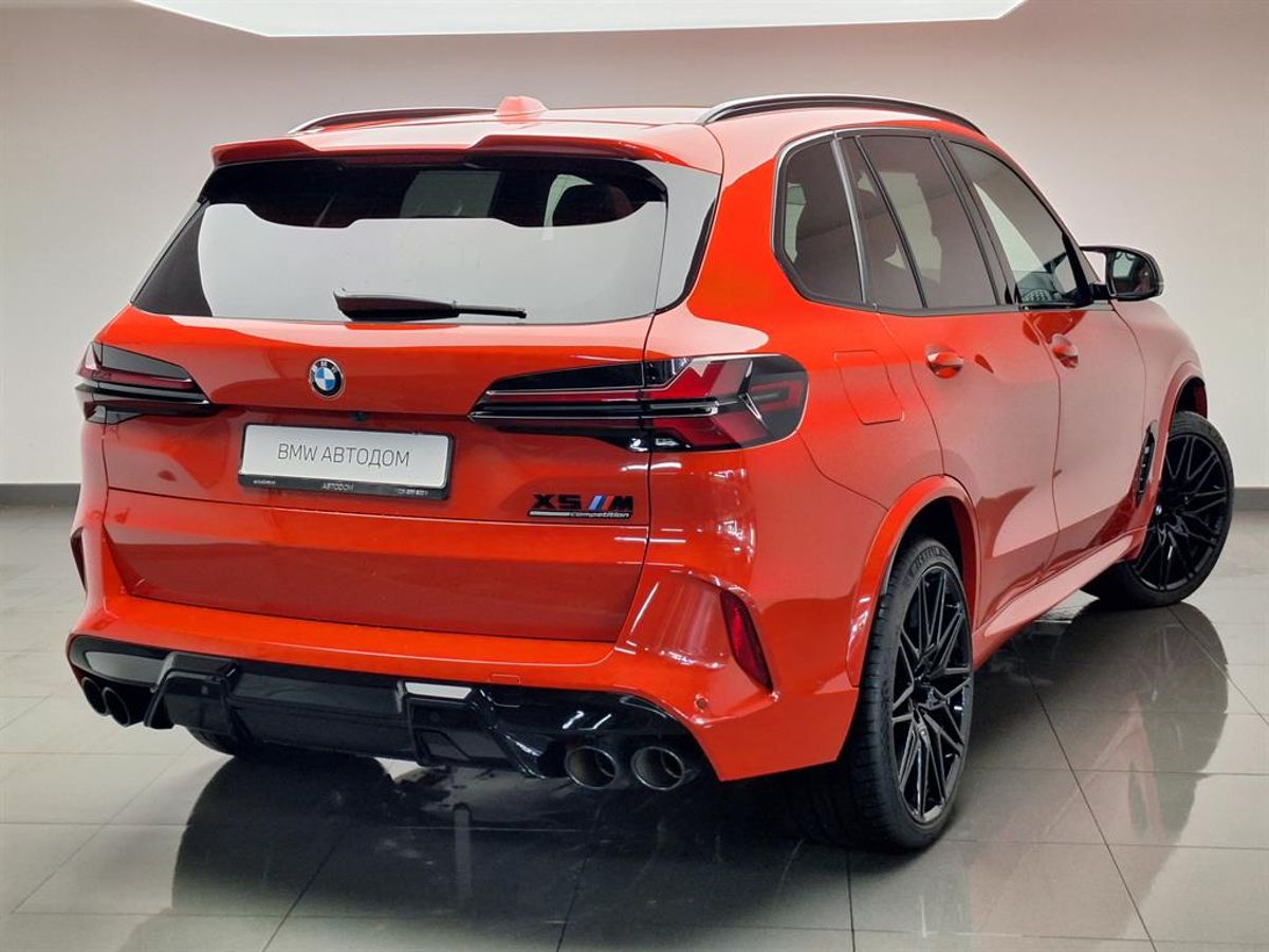 Автомобиль BMW X5 M III (F95) [рестайлинг] 4.4 AT 4WD (625 л.с.) X5 M Competition Красный 2024 с пробегом 5 286 км