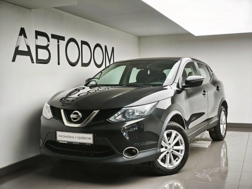 Автомобиль Nissan Qashqai II поколение 2.0 CVT 4WD (144 л.с.) SE Чёрный 2018 с пробегом 158 055 км