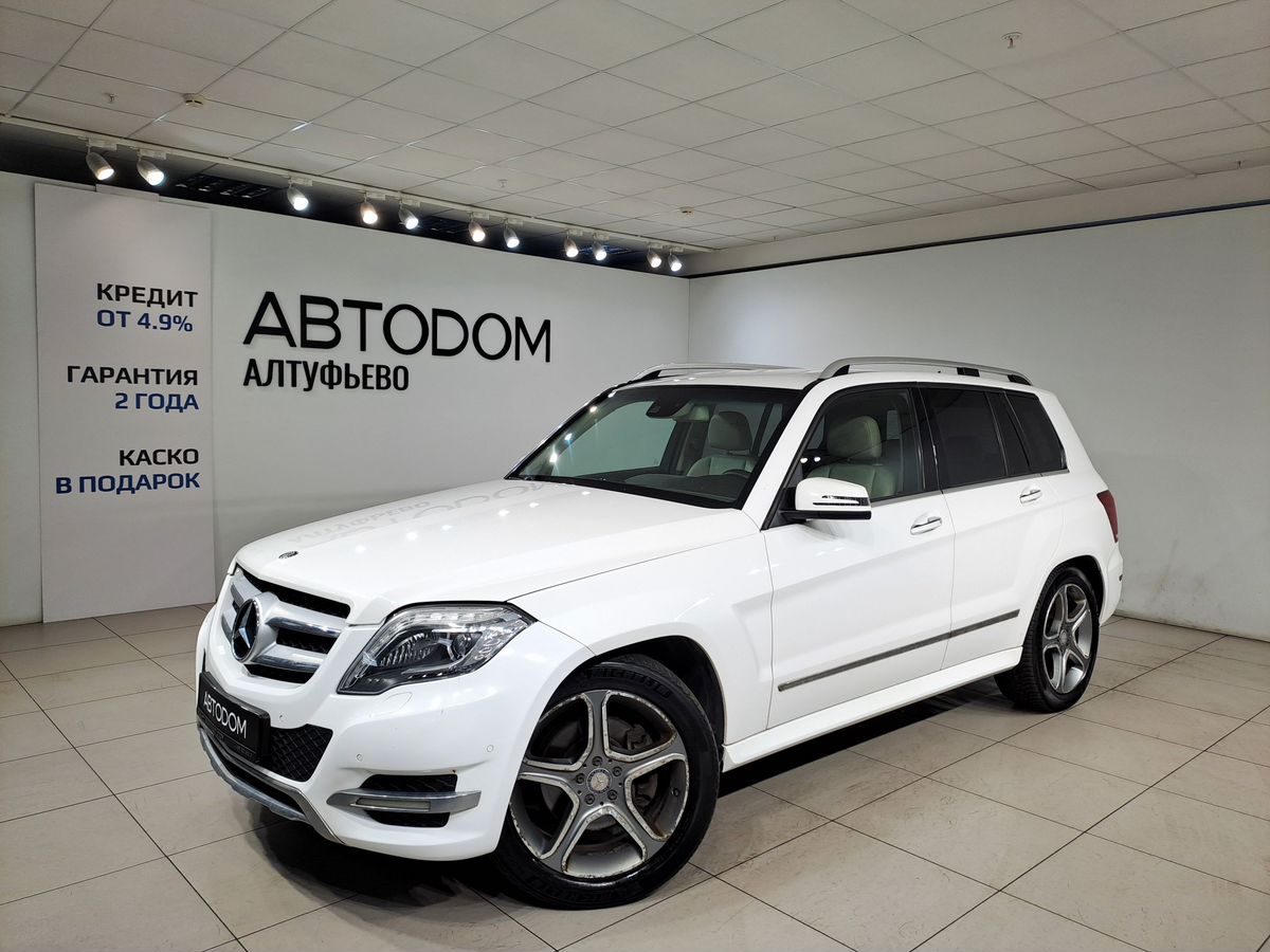 Mercedes-Benz GLK I (X204) [рестайлинг] 220 2.1d AT 4Matic (170 л.с.) Особая серия Белый 2013 с пробегом 187 164 км