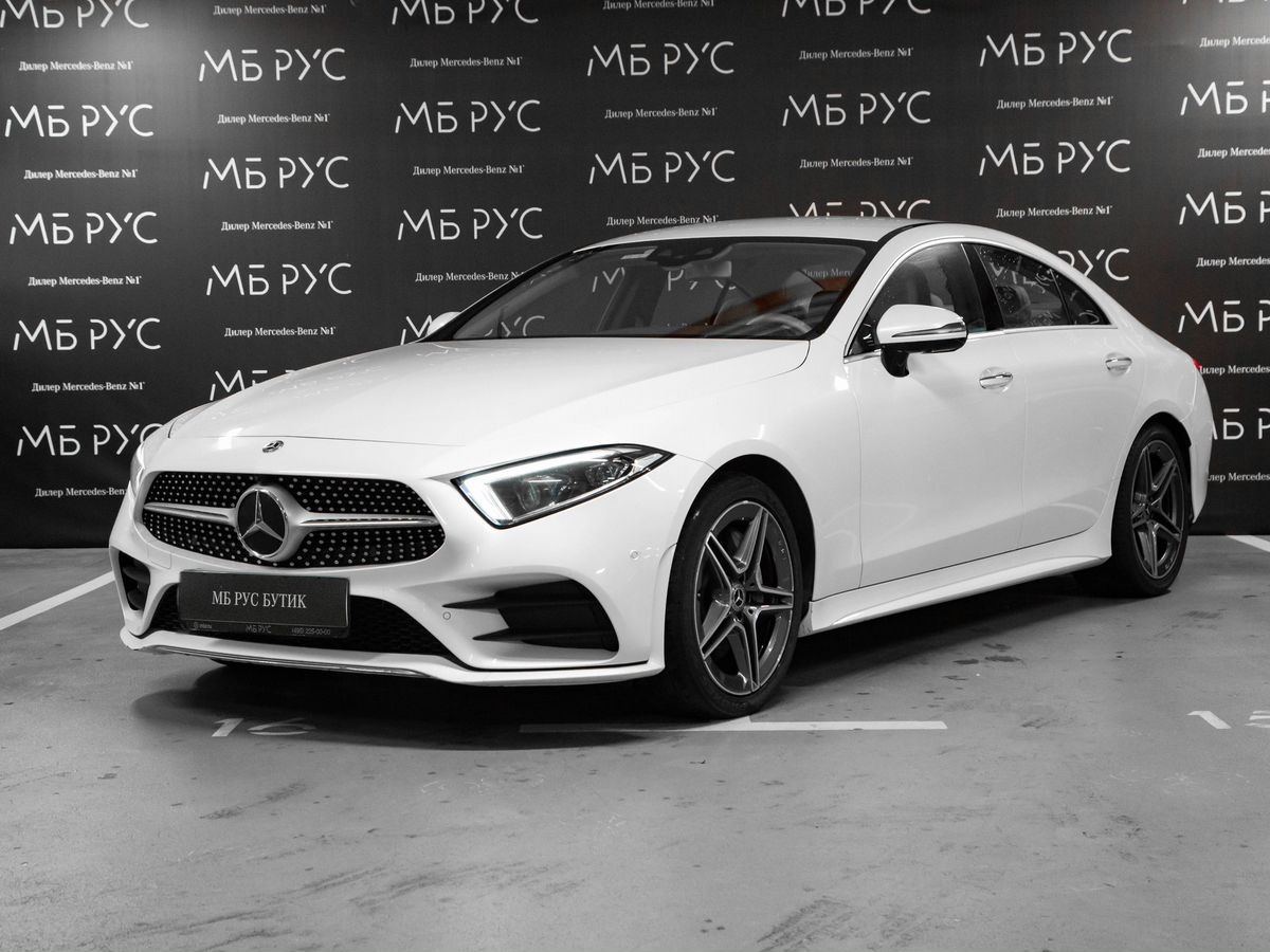 Mercedes-Benz CLS III поколение (C257) 350 2.9d AT 4Matic (249 л.с.) Sport Белый 2018 с пробегом 63 000 км