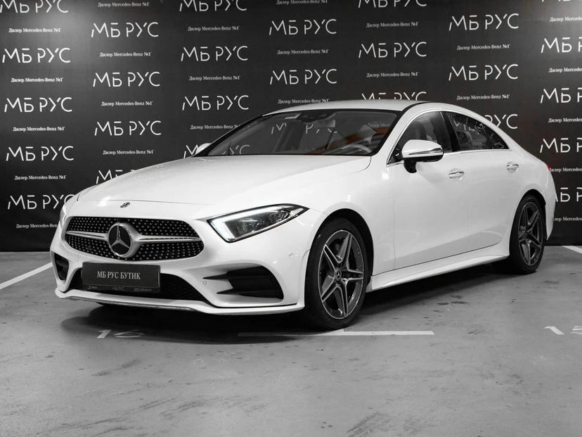 Mercedes-Benz CLS III поколение (C257) 350 2.9d AT 4Matic (249 л.с.) Sport Белый 2018 с пробегом 63 000 км