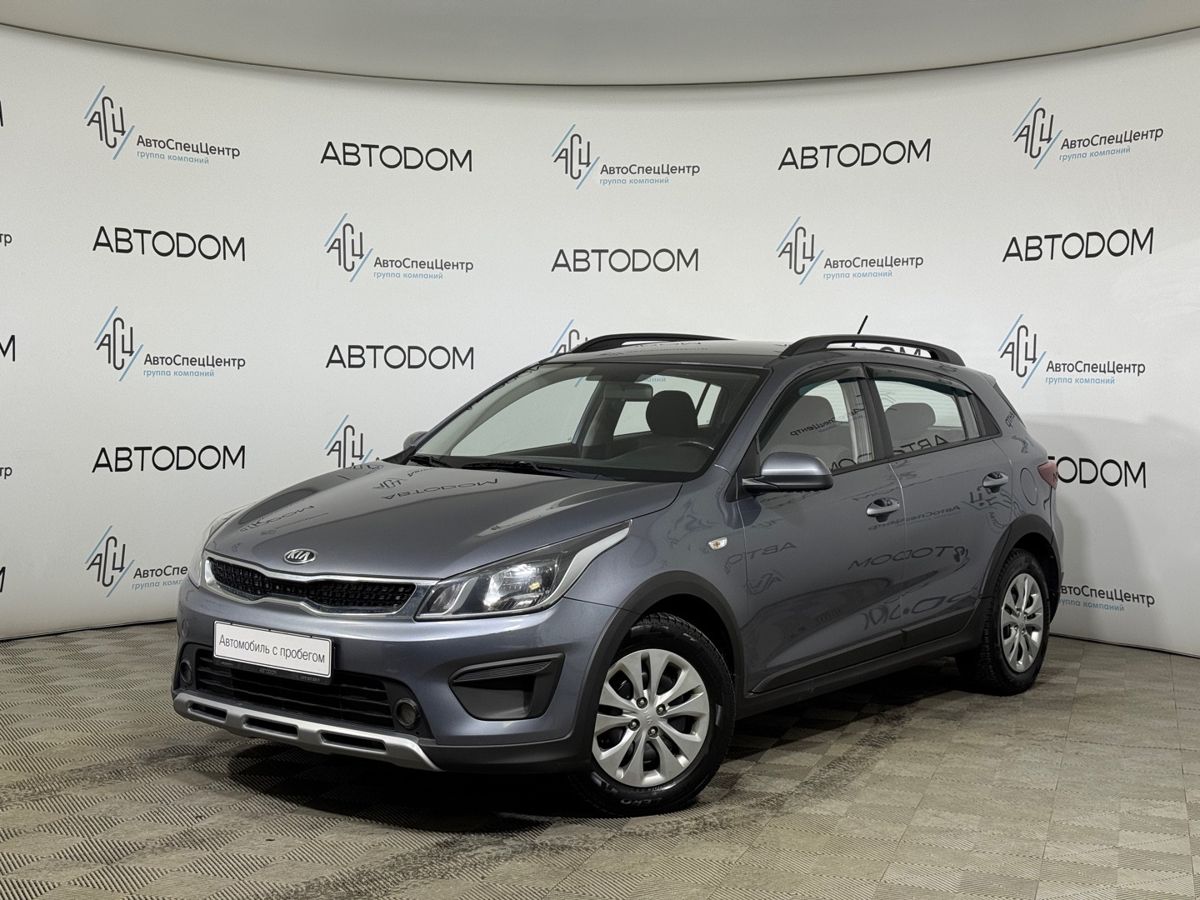 Автомобиль Kia Rio IV поколение 1.6 AT (123 л.с.) Comfort Серый 2018 с пробегом 147 687 км