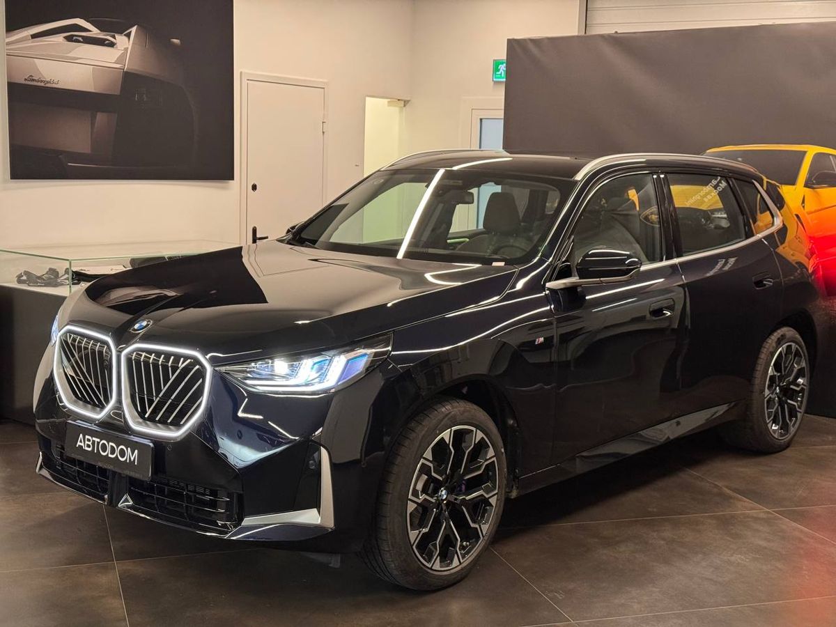 Автомобиль BMW X3 IV поколение (G45/G48) 2.0 AT 4WD (258 л.с.) Premium M Sport Чёрный 2025 с пробегом 61 км