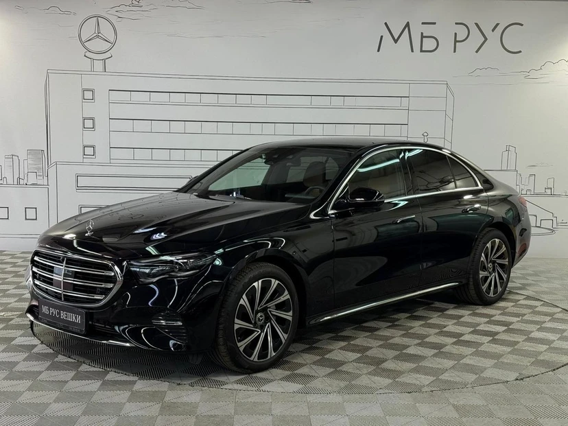 Автомобиль Mercedes-Benz E-Класс VI поколение (W214/S214) 2.0 AT 4Matic (258 л.с.) AMG Line Чёрный 2025
