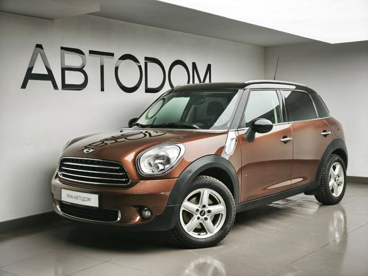 Автомобиль MINI Countryman I поколение (R60) Cooper 1.6 AT (122 л.с.) Cooper Чёрный 2013 с пробегом 161 085 км