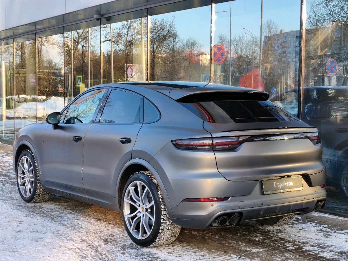 Автомобиль Porsche Cayenne III поколение 3.0 AT 4WD (340 л.с.) Platinum Edition Серый 2022 с пробегом 60 899 км