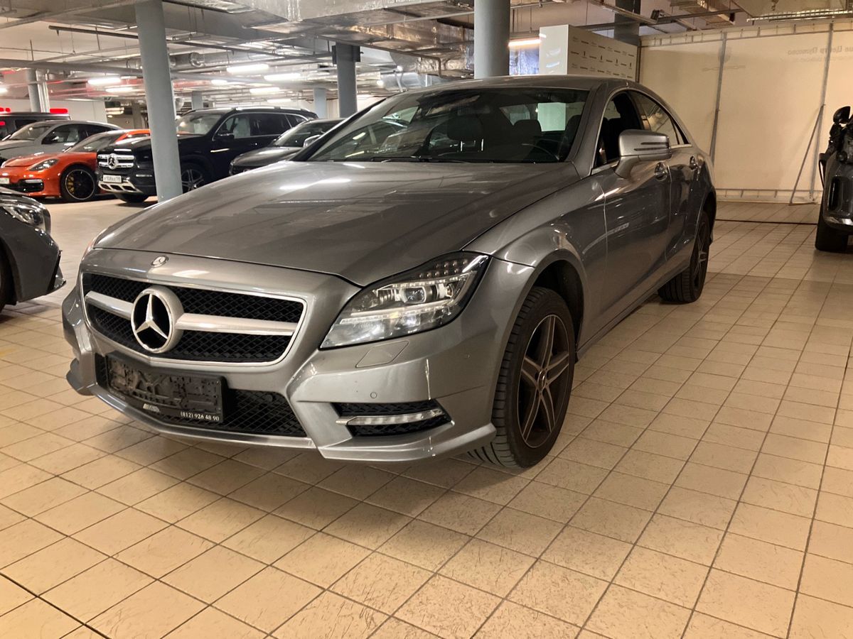 Mercedes-Benz CLS II поколение (C218) 350 3.0d AT 4Matic (265 л.с.) Base Серый 2014 с пробегом 157 722 км