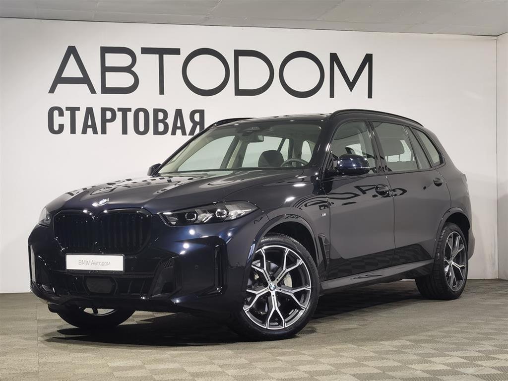 Автомобиль BMW X5 IV (G05) [рестайлинг] 2.0 AT 4WD (258 л.с.) Base Чёрный 2025 