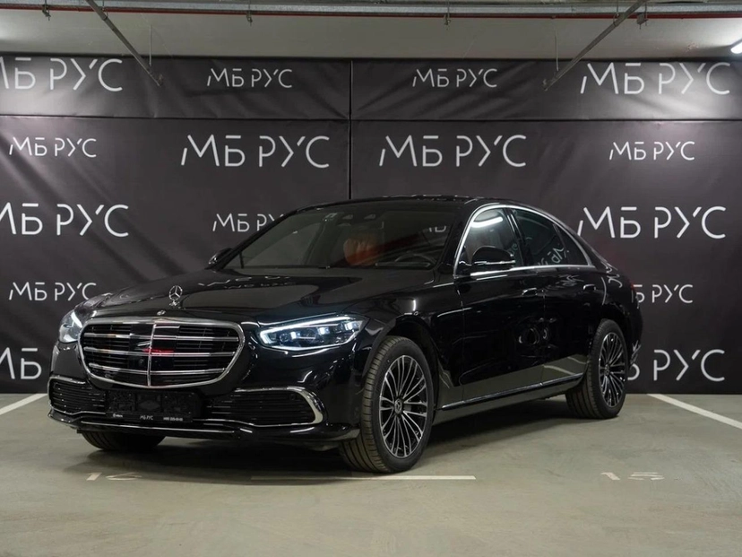 Автомобиль Mercedes-Benz S-Класс VII поколение (W223) 3.0d AT 4Matic (313 л.с.) Base Чёрный 2024