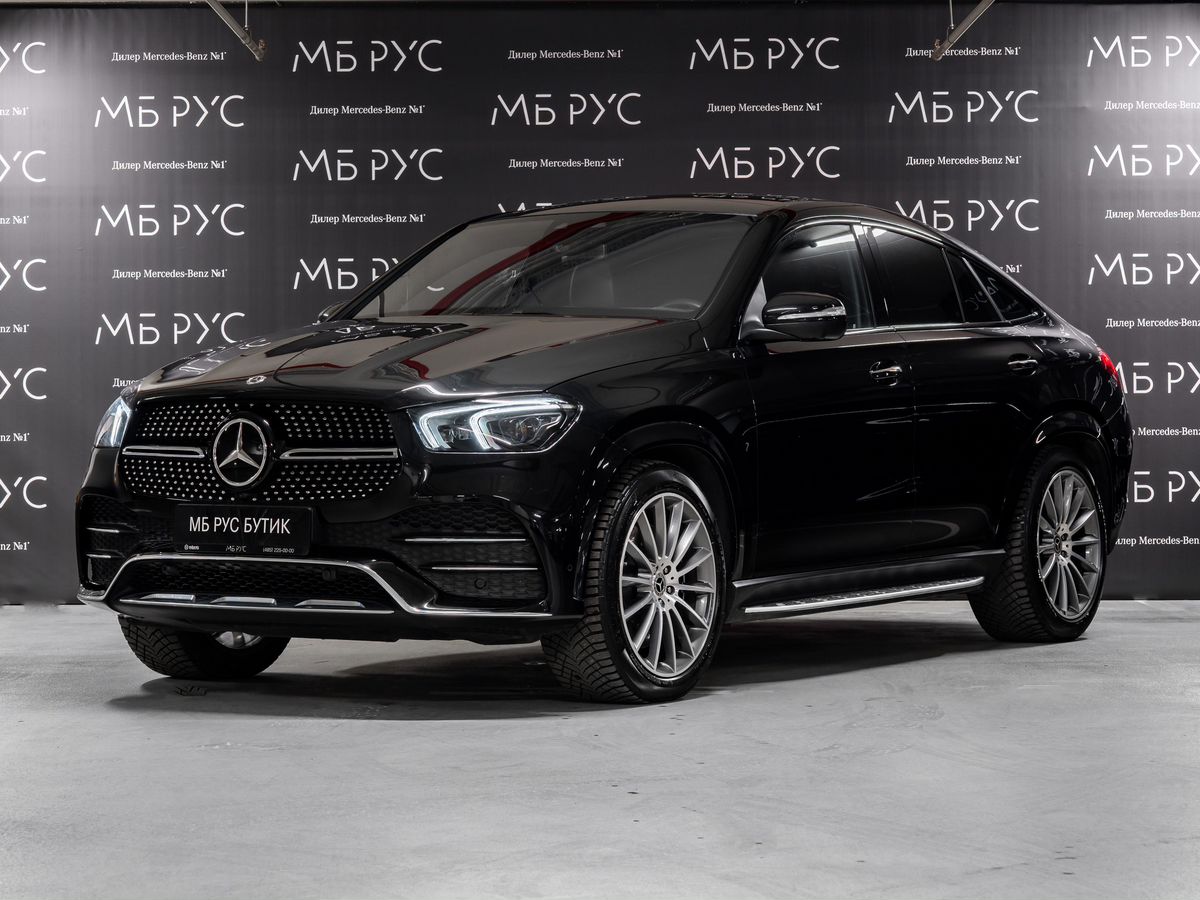 Автомобиль Mercedes-Benz GLE coupe II поколение (C167) 400 2.9d AT 4Matic (330 л.с.) Base Чёрный 2022 с пробегом 37 000 км