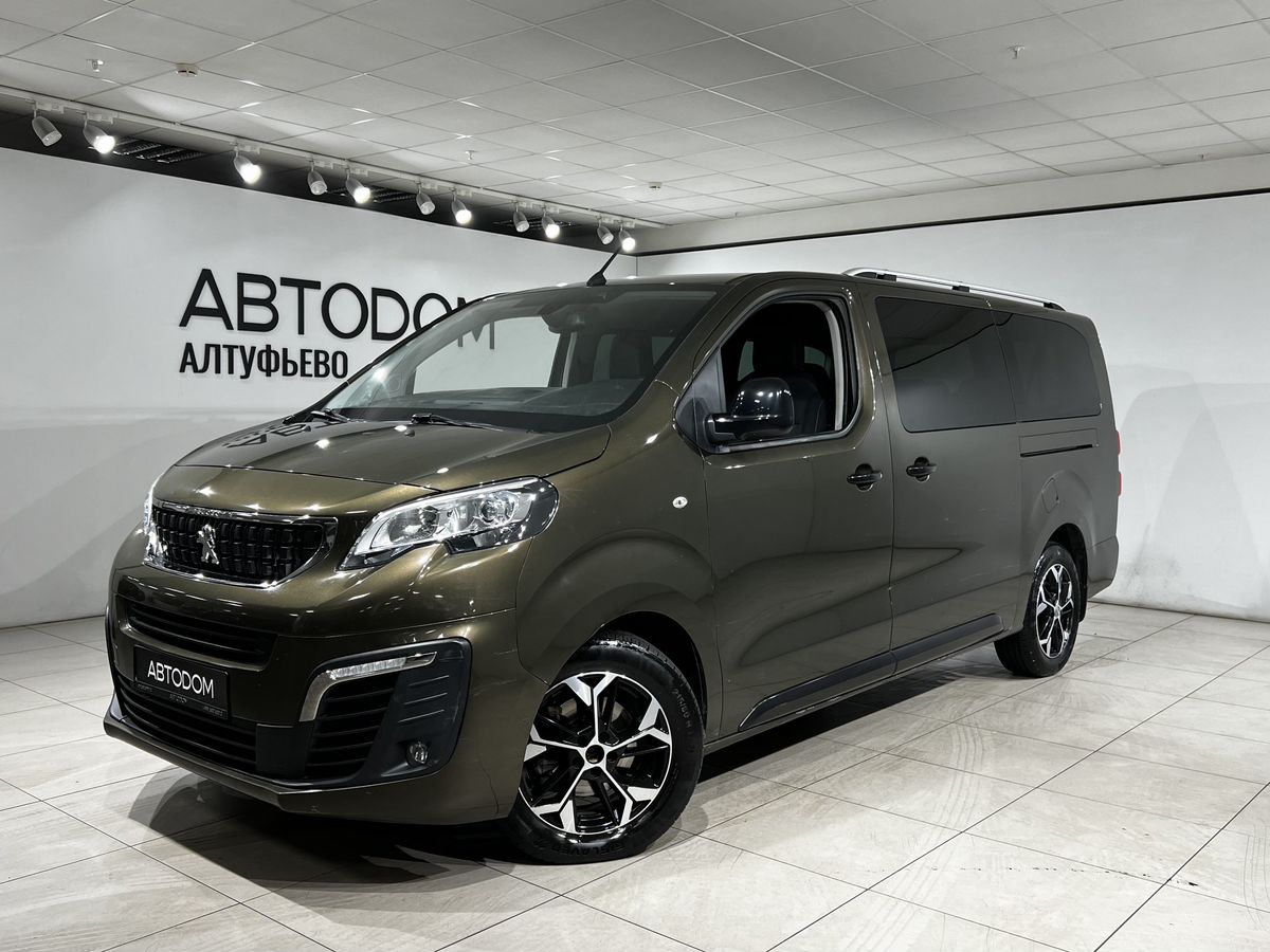 Peugeot Traveller I поколение 2.0d AT (150 л.с.) Active Коричневый 2019 с пробегом 132 269 км