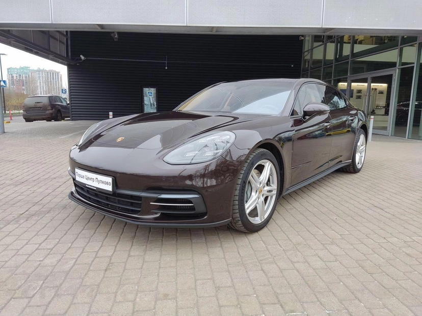 Автомобиль Porsche Panamera II поколение 4S 2.9 AMT 4WD (440 л.с.) 4S Коричневый 2017 с пробегом 120 074 км