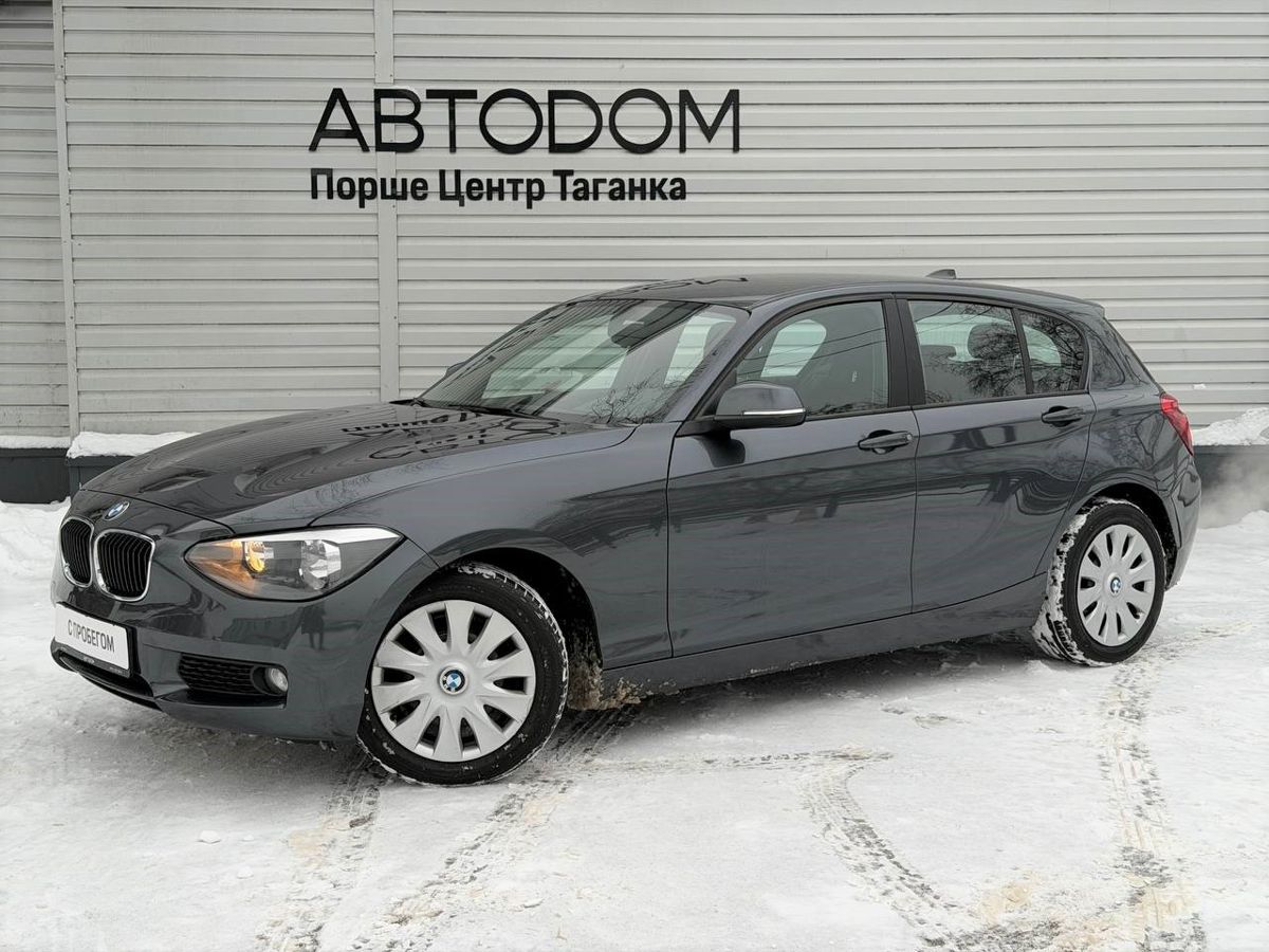 Автомобиль BMW 1 серии II поколение (F20/F21) 116 1.6 AT (136 л.с.) Base Серый 2012 с пробегом 112 594 км