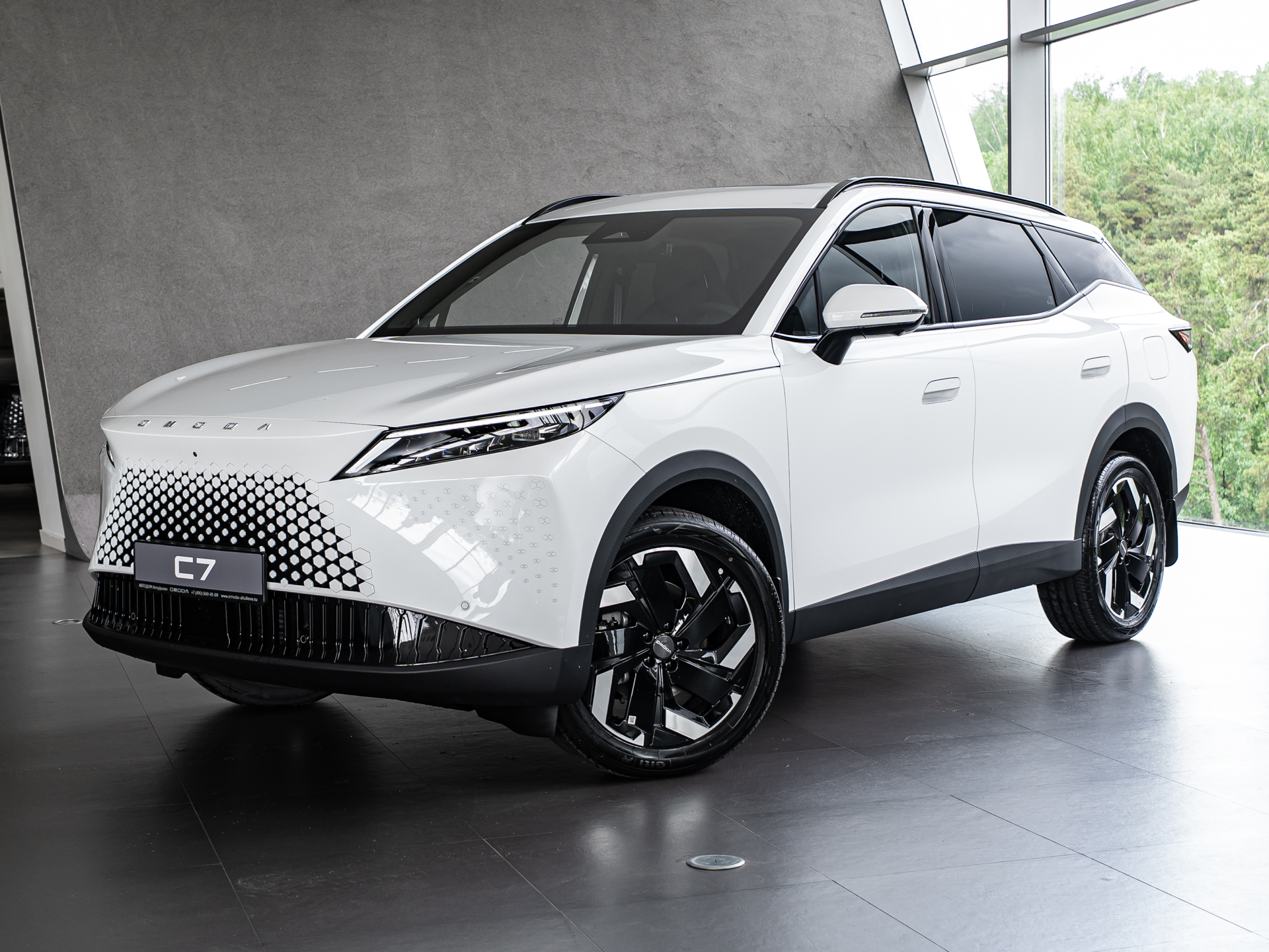 OMODA C7 I поколение 1.6 AMT 4WD (150 л.с.) Стиль Белый 2026 