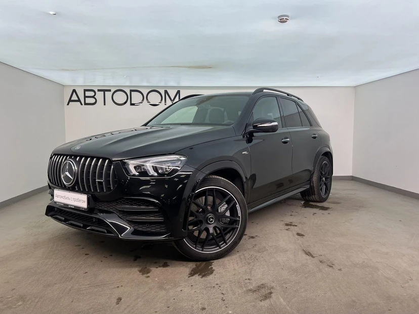 Mercedes-Benz GLE AMG II поколение (V167) 53 AMG 3.0 AT 4Matic (435 л.с.) Base Чёрный 2021 с пробегом 76 263 км