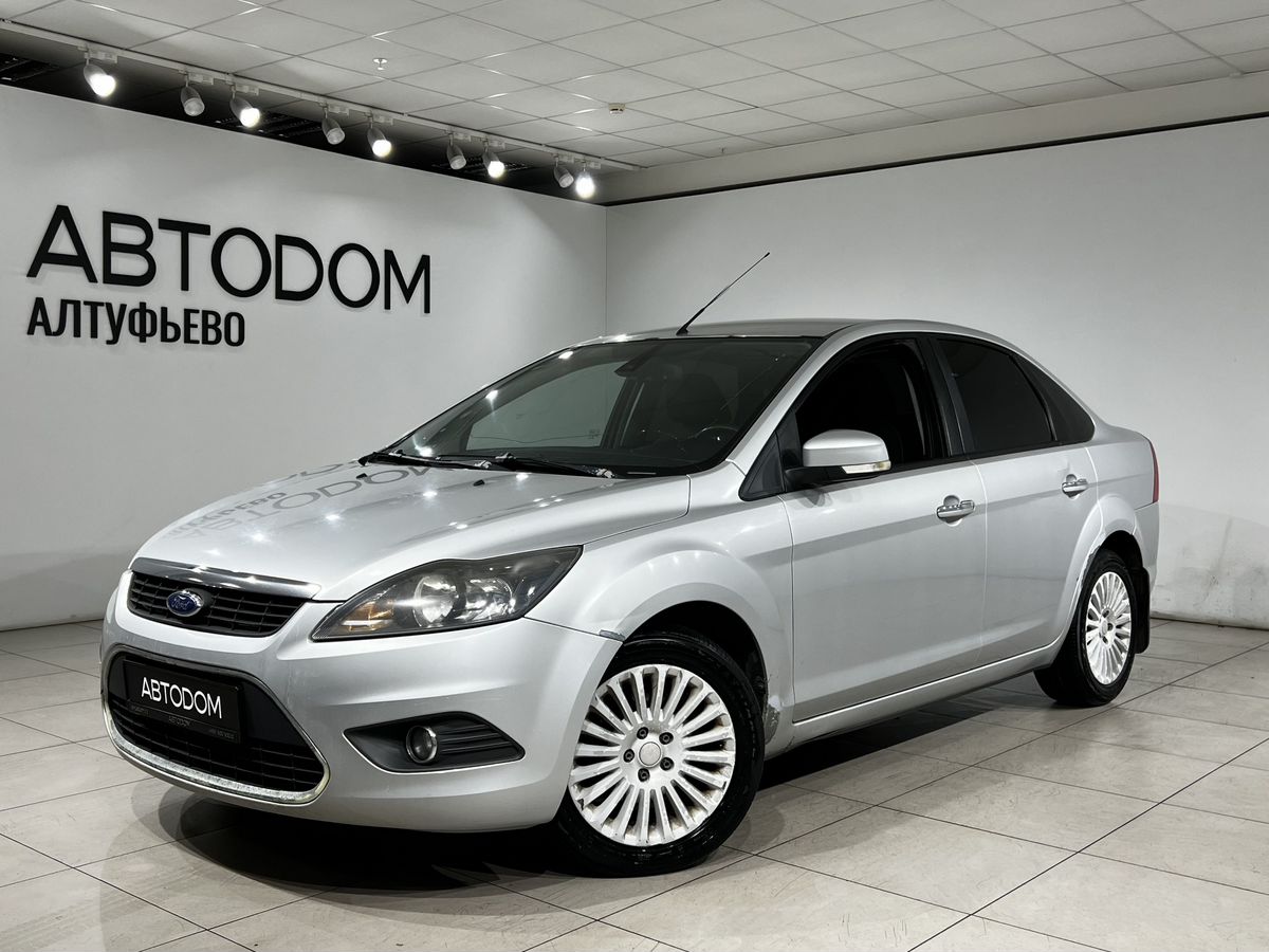 Ford Focus II [рестайлинг] 2.0 AT (145 л.с.) Titanium Серебристый 2010 с пробегом 377 152 км