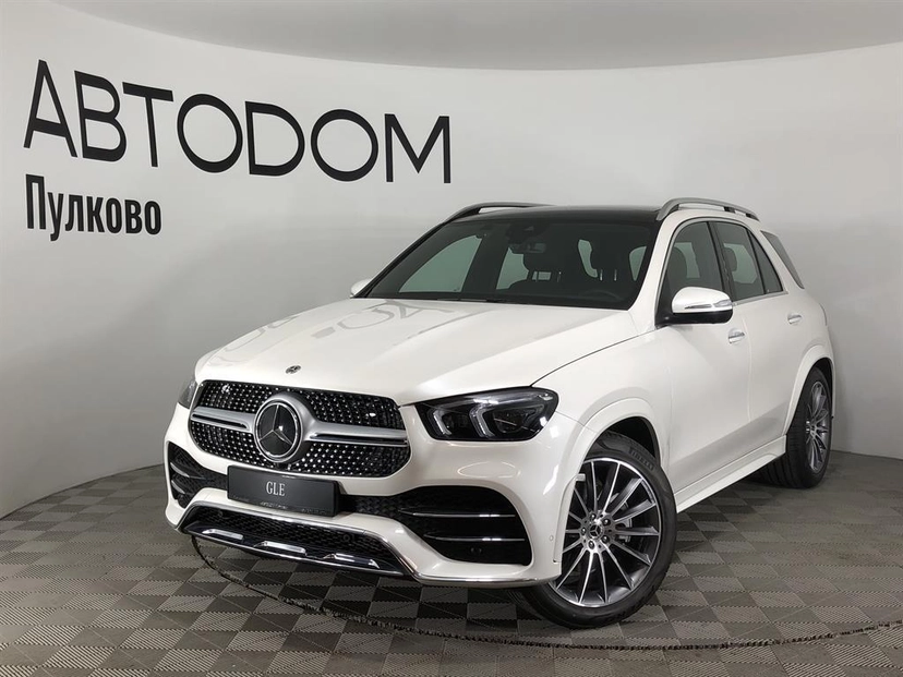 Автомобиль Mercedes-Benz GLE II поколение (V167) 400 2.9d AT 4Matic (330 л.с.) Luxury Белый 2022