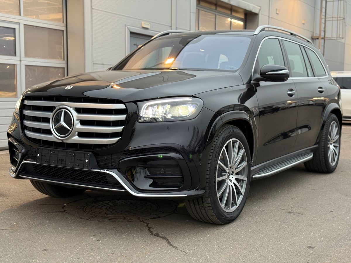 Автомобиль Mercedes-Benz GLS II (X167) [рестайлинг] 450 3.0d AT 4Matic (367 л.с.) Base Чёрный 2025 с пробегом 10 км