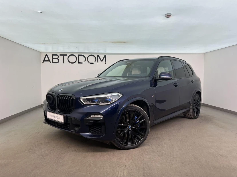 BMW X5 IV поколение (G05) 3.0d AT 4WD (400 л.с.) BMW M 50 Years Special Edition Синий 2020 с пробегом 151 200 км