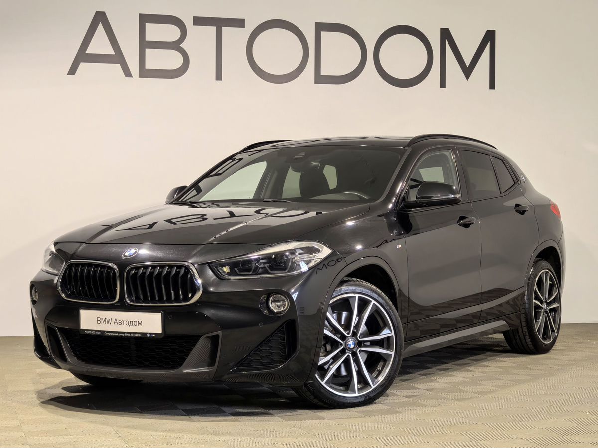 BMW X2 I поколение (F39) 2.0d AT 4WD (190 л.с.) M Sport Чёрный 2019 с пробегом 83 512 км