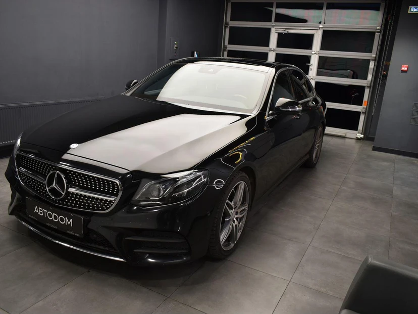 Mercedes-Benz E-Класс V поколение (W213/S213/C238) 200 2.0 AT (184 л.с.) Sport Plus Чёрный 2016 с пробегом 190 023 км