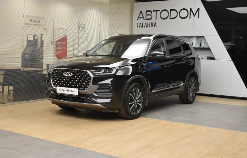 Автомобиль CHERY Tiggo 8 Pro Max I поколение 2.0 AMT 4WD (197 л.с.) Ultimate Чёрный 2022 с пробегом 43 100 км